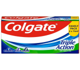 Colgate Triple Action duo zubní pasta 2 x 75 ml