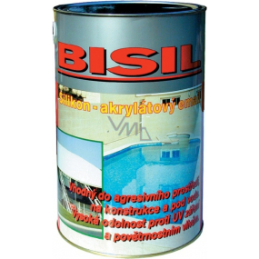 Bisil barva na beton pod vodu, voděodolná, 0101 šedá, 3,5 kg Bisil barva na beton pod vodu, voděodolná, 0101 šedá, 3,5 kg