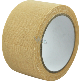 Lemovka, kobercová páska, textilní, béžová, šíře 48 mm, délka 10 m Lemovka, kobercová páska, textilní, béžová, šíře 48 mm, délka 10 m