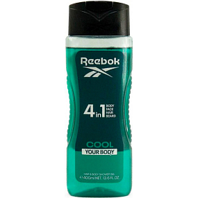 Reebok Men Cool Your Body żel pod prysznic 4w1, 400 ml Reebok Men Cool Your Body żel pod prysznic 4w1, 400 ml