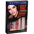 Maybelline Sexy Chic řasenka 9,6 ml + lak na nehty 7,5 ml + tužka na oči 2 g, kosmetická sada