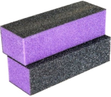 Pilnik do paznokci 3-stronny blok 9,5 x 3,3 x 2,5 cm