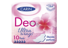 Carine Ultra Wings Deo wkładki intymne 10 sztuk