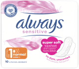 Always Ultra Sensitive Normal Plus wkładki intymne 10 sztuk