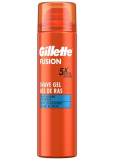 Gillette Fusion Ultra Nawilżający żel do golenia dla mężczyzn 200 ml