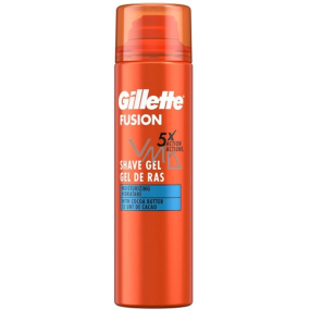 Gillette Fusion Ultra Nawilżający żel do golenia dla mężczyzn 200 ml