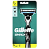 Gillette Mach3 strojek + náhradní hlavice 3 kusy, pro muže