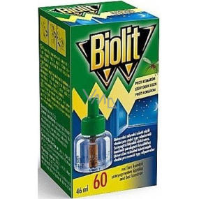 Biolit Aroma Green Tea univerzální odpařovač náhradní náplň 60 nocí bez komárů 46 ml