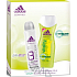 Adidas Action 3 Pro Clear antiperspirant deodorant sprej 150 ml + sprchový gel 250 ml, kosmetická sada
