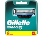 Gillette Mach3 náhradní hlavice 8 kusů, pro muže