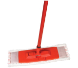 Spokar Zestaw do sprzątania dużych powierzchni, mokre sprzątanie, plastikowa obudowa, kij, mop