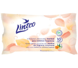 Linteo Herbal nawilżane chusteczki do higieny intymnej 10 sztuk