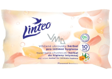 Linteo Herbal nawilżane chusteczki do higieny intymnej 10 sztuk