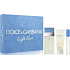 Dolce & Gabbana Light Blue toaletní voda 50 ml + tělové mléko 50 ml + toaletní voda 7,4 ml, dárková sada