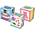 Kleenex Kids Collection hygienické papírové kapesníky 3 vrstvé box různé motivy 56 kusů