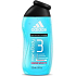 Adidas 3 Water Sport sprchový gel na tělo a vlasy pro muže 250 ml