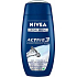 Nivea Men Active 3 sprchový šampon 250 ml + gel na holení kosmetická sada