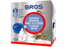 Bros Elektryczny nawadniacz przeciw komarom + cieczy napełniającej na 60 nocy