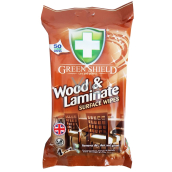 Green Shield 4w1 Drewno i Laminaty nawilżane chusteczki czyszczące 50 sztuk