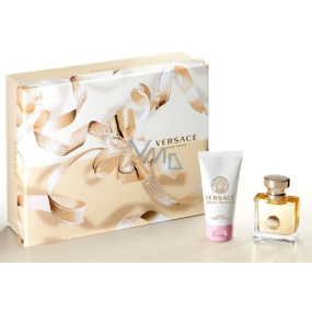 Versace pour Femme parfémovaná voda pro ženy 30 ml + tělová mléko 50 ml, dárková sada