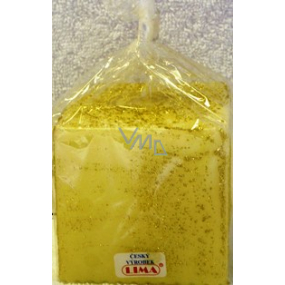 Lima Aromatická spirála vonná svíčka slonová kost krychle 65 x 65 mm 1 kus