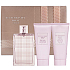 Burberry Brit Sheer toaletní voda 100 ml + tělové mléko 100 ml + sprchový gel 100 ml, pro ženy dárková sada