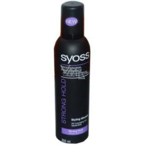 Syoss Strong Hold silná fixace a flexibilní kontrola pěnové tužidlo 250 ml