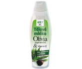 Bione Cosmetics Olívia & Vitamín E regenerační tělové mléko pro všechny typy pokožky 500 ml