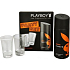 Playboy Miami Párty deodorant sprej 150 ml + sexy skleničky 2 kusy, pro muže kosmetická sada