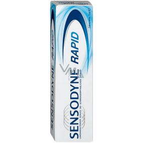 Sensodyne Rapid zubní pasta urychluje úlevu od bolesti 75 ml