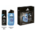Adidas Action 3 Fresh antiperspirant deodorant sprej pro muže 150 ml + sprchový gel 250 ml, dárková sada