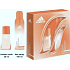 Adidas Fresh Escape toaletní voda 30 ml + deodorant sprej 150 ml, pro ženy dárková sada