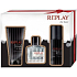 Replay Man toaletní voda 30 ml + sprchový gel 50 ml + deodorant sprej 50 ml, dárková sada