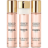 Chanel Coco Mademoiselle toaletní voda náplně pro ženy 3 x 20 ml