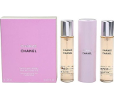 Chanel Chance woda toaletowa komplet dla kobiet 3 x 20 ml