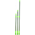 Spokar Green Line GL teleskopická hůl nerez 76-129 cm, závěs