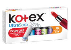 Kotex Ultra Sorb Normal tampony 16 sztuk