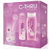 C-Thru Pearl Garden deodorant 150 ml + sprchový gel 250 ml, pro ženy kosmetická sada