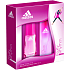 Adidas Fruity Rhythm toaletní voda 30 ml + deodorant sprej 150 ml, pro ženy dárková sada