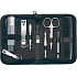 Kellermann 3 Swords Luxusní manikúra 10 dílná Artical Leather Travelling Kit