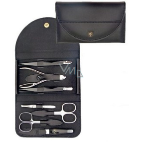 Kellermann 3 Swords Luxusní manikúra 7 dílná Genuine Leather z pravé kůže L58171FN