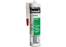 Ceresit CS 7 Akrylowy uszczelniacz biały 280 ml