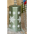 Lima Snowflake svíčka olivová válec 60 x 120 mm 1 kus