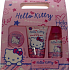 Hello Kitty Tělový sprej + sprchový gel + lesk na rty pro dívky dárková sada