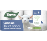 Toaletní papír Classic 150 útržků 3 vrstvy 8 kusů