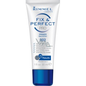 Rimmel London Match Perfection Base báze pod Make-up 002 Transparent 30 ml