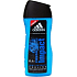 Adidas Fresh Impact 2v1 sprchový gel na tělo a vlasy pro muže 250 ml