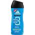 Adidas After Sport 3v1 sprchový gel na tělo, vlasy a tvář pro muže 250 ml