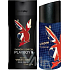 Playboy London deodorant sprej pro muže 150 ml + sprchový gel 250 ml, kosmetická sada