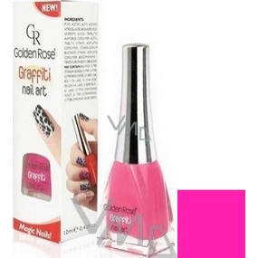 Golden Rose Graffiti Nail Art praskající lak na nehty odstín 18 12 ml